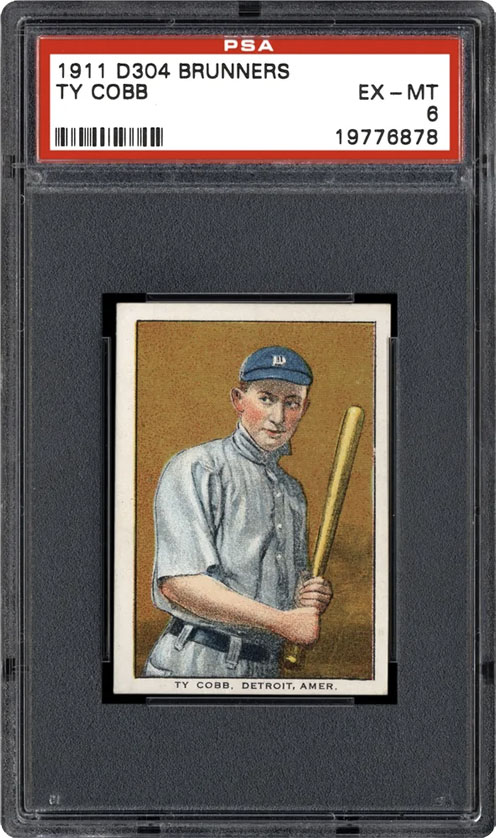 1911 d304 ty cobb brunners