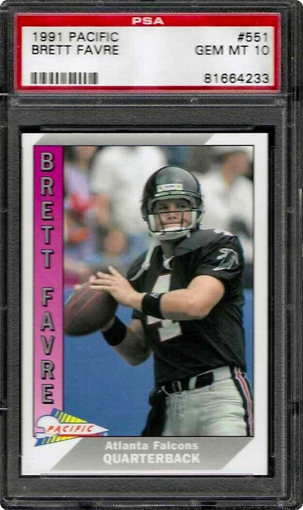 budget brett favre rookie card