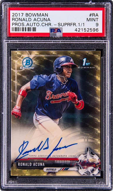 2017 bowman ronald acura jr superfractor auto