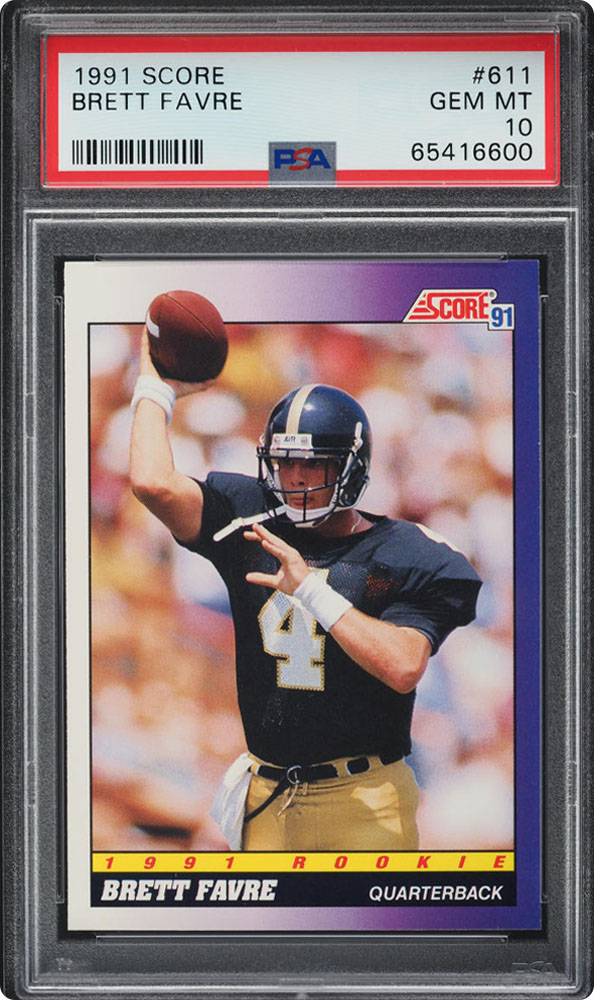 brett favre rookie card price