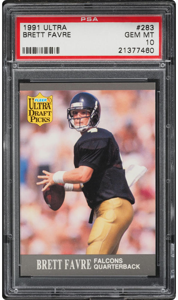 brett favre rookie card 1991 ultra