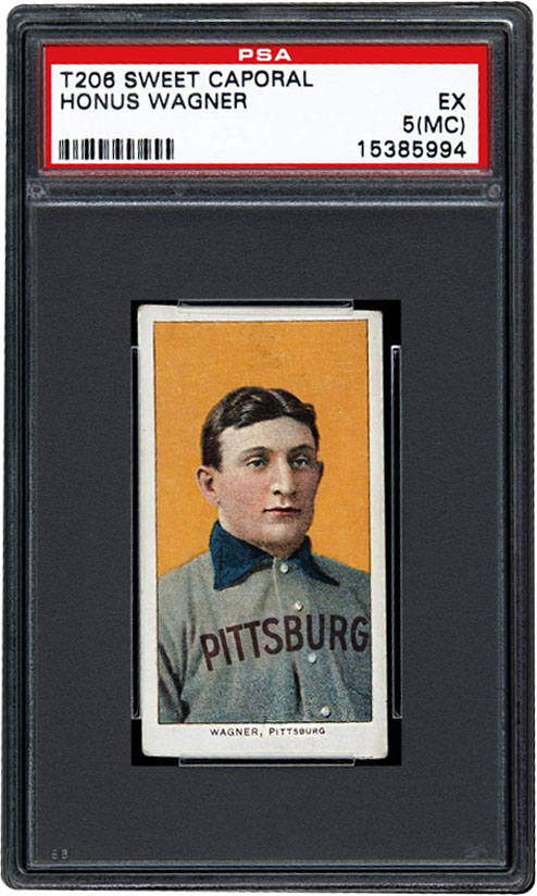 honus wagner t206 sweet caporal psa