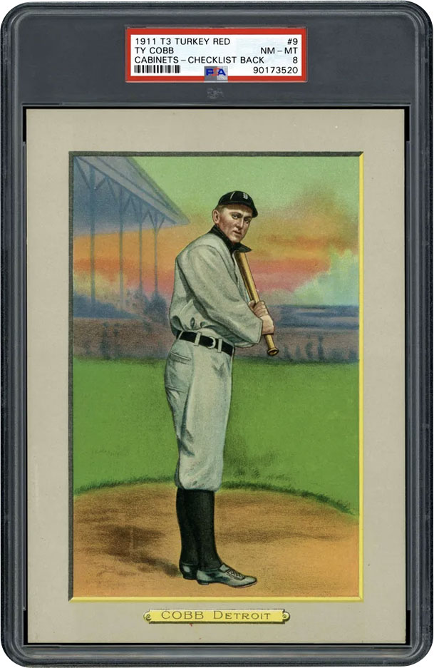 ty cobb 1911 t3 turkey red